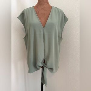 Express Sage Green Women's Blouse